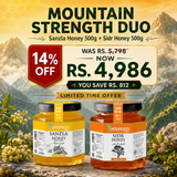 Mountain Strength Duo – Sanzla Honey 500g + Sidr Honey 500g