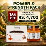 Power & Strength Pack – Power Potion + Sidr Honey 500g