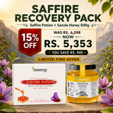 Saffire Recovery Pack – Saffire Potion + Sanzla Honey 500g